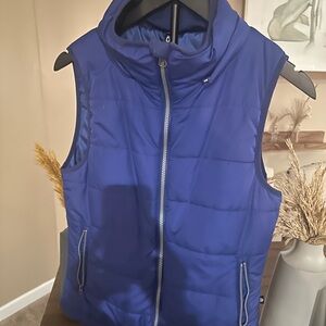 Bold Blue Puffer Vest